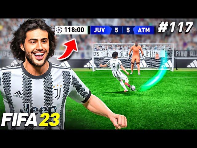 O JOGO MAIS INCRÍVEL DA CARREIRA !!! - MODO CARREIRA JOGADOR FIFA 23 - Parte 117