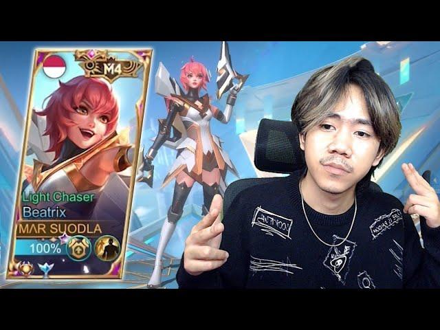 REVIEW SKIN M4 BEATRIX HARGA NYA MURAH EFEK NYA MEWAH - Mobile legends