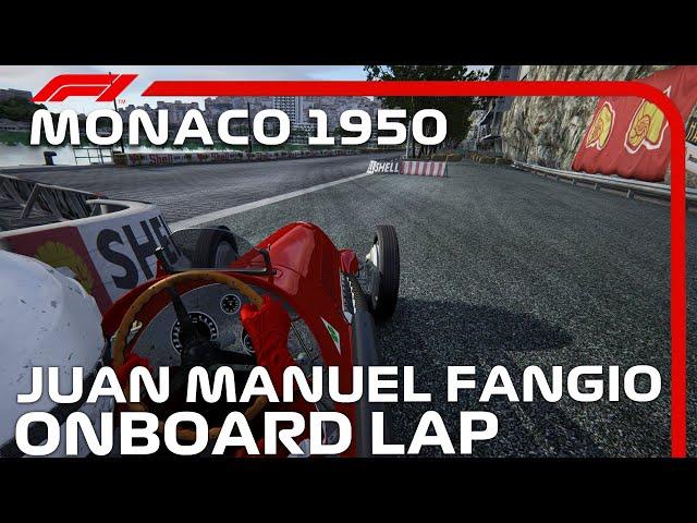 F1 1950 Monaco | Juan Manuel Fangio Onboard | Assetto Corsa