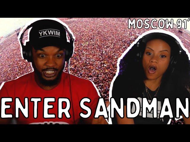 HOW IS THIS EVEN POSSIBLE?!  Metallica Enter Sandman Live Moscow 1991 Reaction