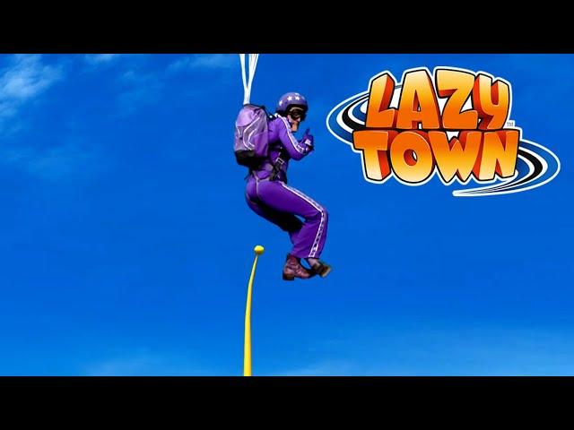 Watch the pole! | Lazy Town