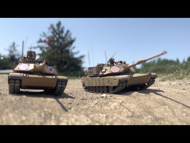M1 Abrams tanks in action memorial day tribute