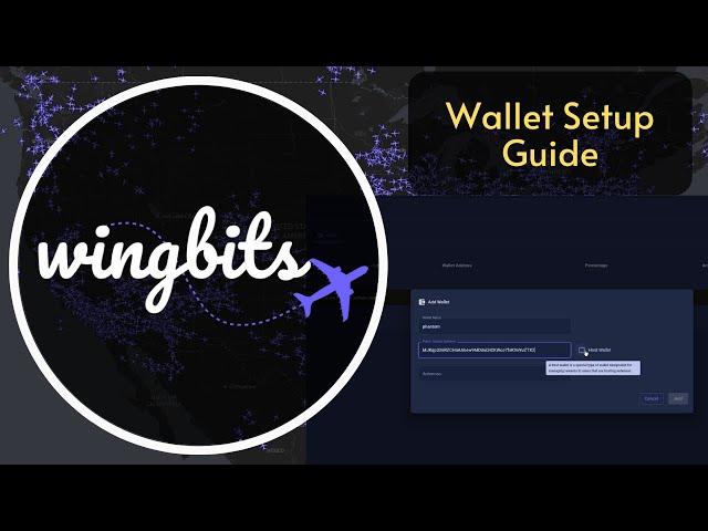 Wingbits Wallet Guide: Connect your station to a wallet now!