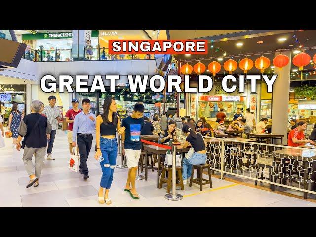 Singapore City New Year Shopping Tour at Great World City Mall