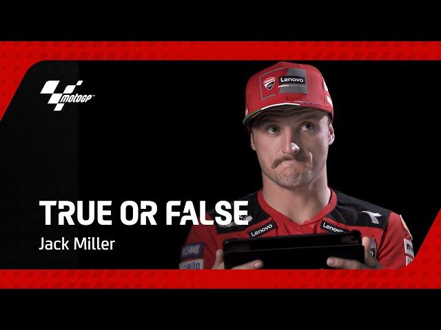 How much do MotoGP™ riders know about themselves? | Jack Miller