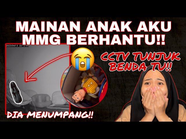 CCTV TUNJUK MAINAN ANAK AKU MMG BERHANTU ‼️ BUAI DIA GERAK SENDIRI DIA MENUMPANG!