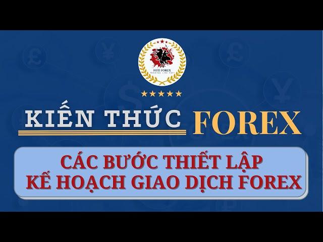 Kiến Thức Forex 10: Các Bước Thiết Lập Kế Hoạch Giao Dịch Forex