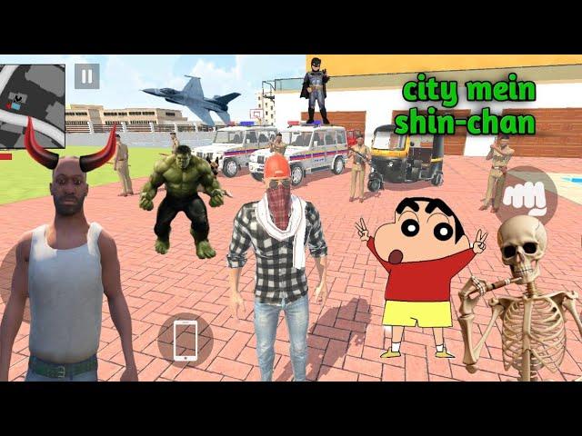 CITY MEIN SHIN -CHAN Indian Theft Auto  Indian Bike Driving 3d  New Update