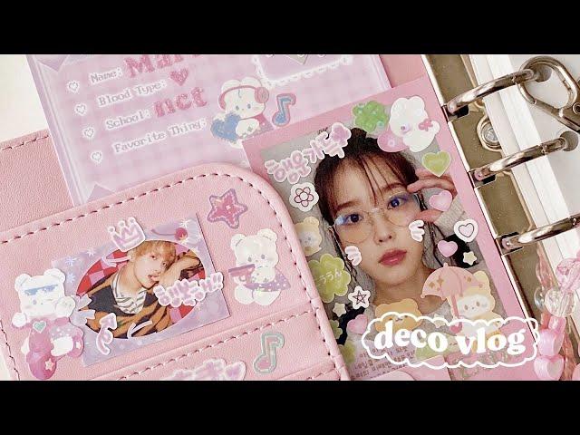 [vlog] finally, the end of the semester!  korean sticker haul, decorating my new diary