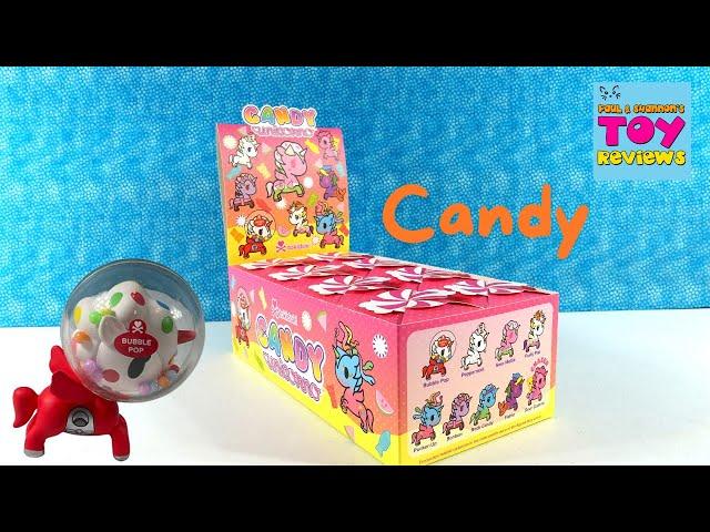 Tokidoki Candy Unicorno Full Case Blind Box Unboxing Review | PSToyReviews