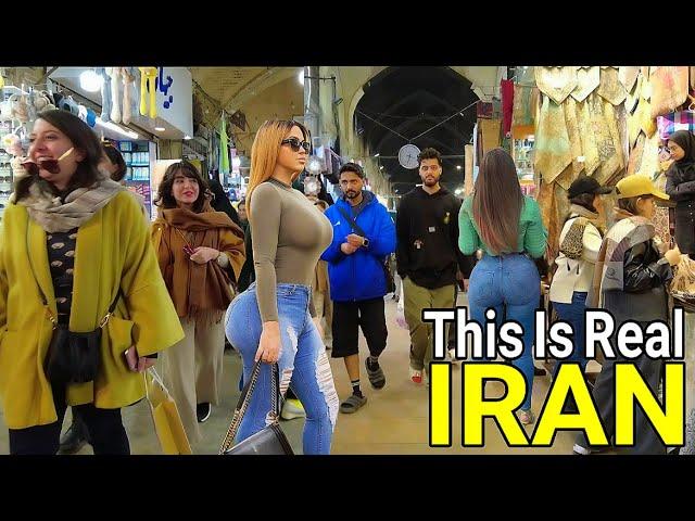 What's REALLY HAPPENING IN IRAN!?  SHIRAZ Grand Bazaar Tour 2024 ایران