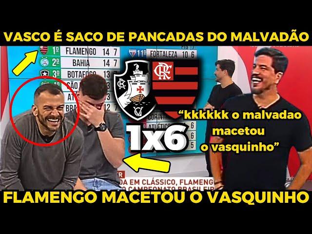 FLAMENGO MACETA O VASCO!! HUMILHA O “gigante da colina” FLAMENGO FEZ O VASCO DE CHACOTA KKKK