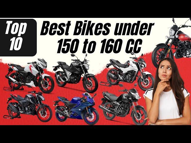 Top 10 | Best 150 and 160 cc bikes in India Under 2 lacs | Detailed Review