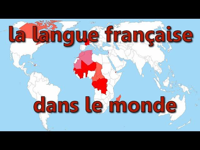 La francophonie. Qui parle français dans le monde ?