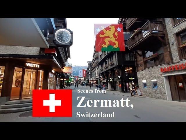 Scenes from Zermatt, Switzerland - June 14-16, 2023