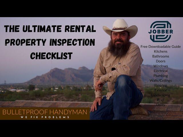 The Ultimate Rental Property Inspection Checklist