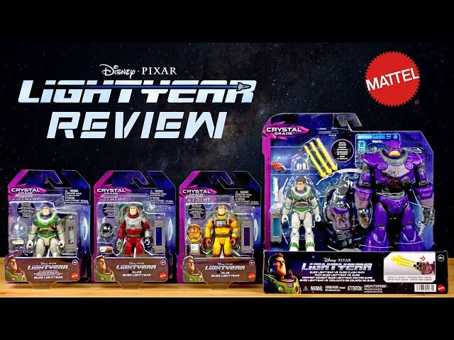 MATTEL LIGHTYEAR TOYS 2022 | COMPLETE "Crystal Grade" Assortment 5" Scale Action Figures REVIEW!