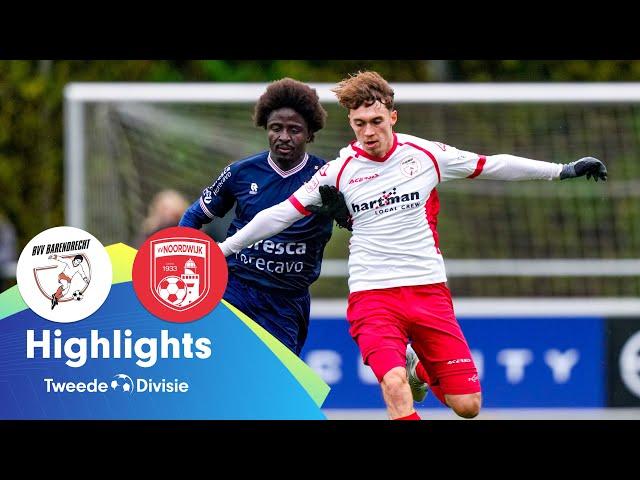  DRAMA in BLESSURETIJD! | Highlights BVV Barendrecht - vv Noordwijk