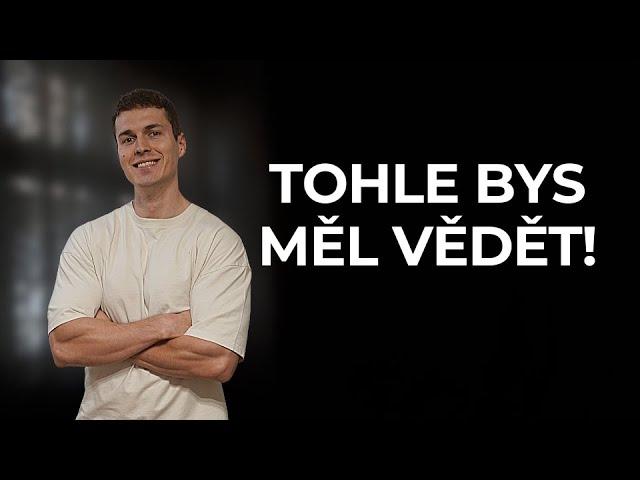 TOHLE BYS MĚL VĚDĚT, NEŽ ZAČNEŠ HUBNOUT!