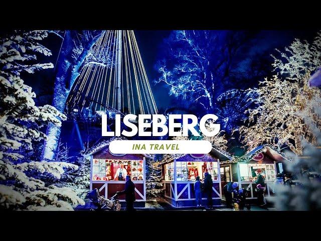 Christmas in Gothenburg, Sweden | Jul på Liseberg 2024 4K Walking Tour Sweden