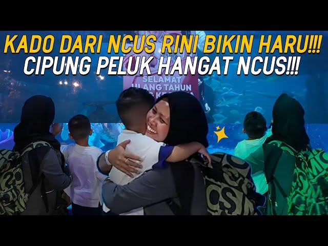 NCUS RINI RELA MENYELAM DITENGAH AQUARIUM RAKSASA DEMI KEJUTAN BUAT CIPUNG?!! LANGSUNG TERHARU!!!