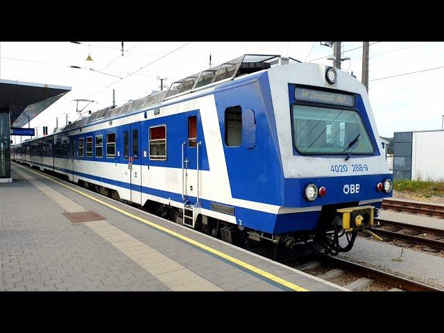 ÖBB 4020 288 und 313 als S4 nach Wiener Neustadt Hauptbahnhof