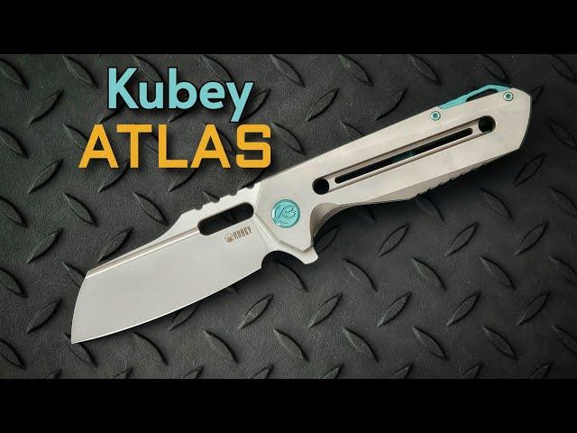 Kubey Atlas: Large, Powerful Titanium Flipper Blade is a Class Act!