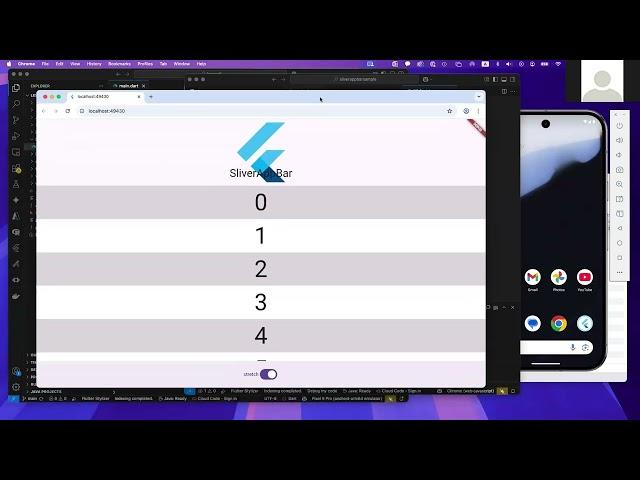 Flutter -- Beginner Lectures - Get Graphical with Color, Font and Sliver - Part 6 of 16