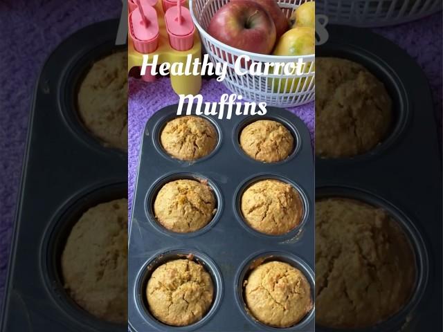 HEALTHY CARROT MUFFINS