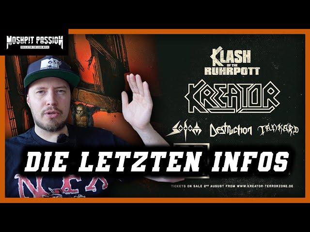 Klash of the Ruhrpott mit Kreator, Sodom, Destruction, Tankard – Thrash Metal-Special zum einstimmen