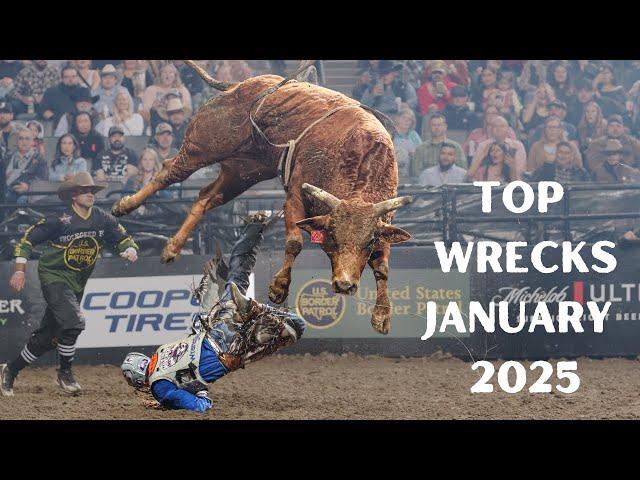 BULLS UNLEASH MAYHEM! The Biggest PBR Wrecks of January 2025