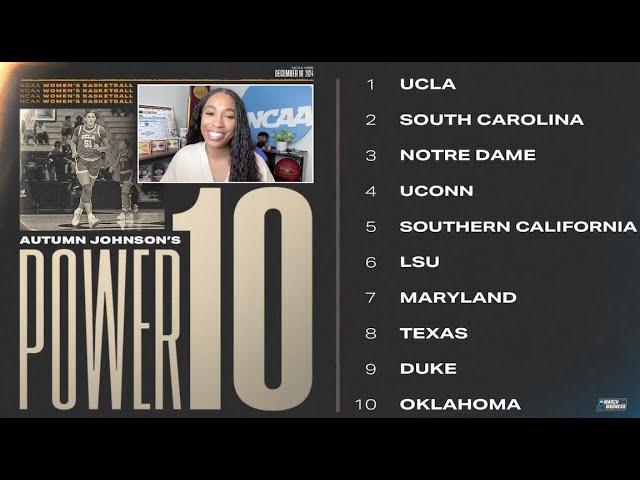 Notre Dame surges in Power 10 women's basketball rankings