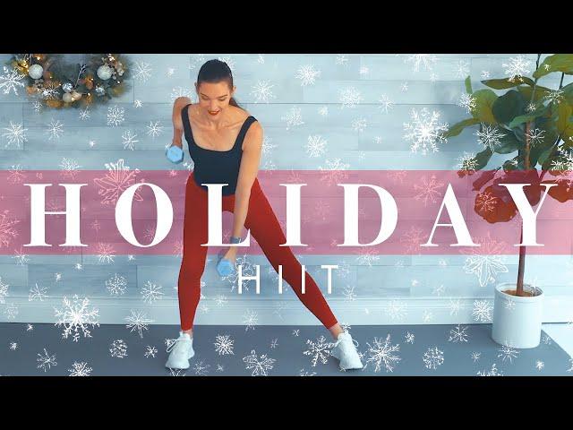 Christmas Cardio & Strength Workout  All Standing Low Impact & FUN! 