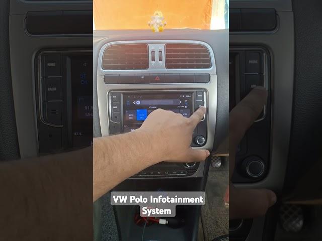 Volkswagen Polo Infotainment System (Android Styetem) #polocars #polomodified #polo #vwpolo