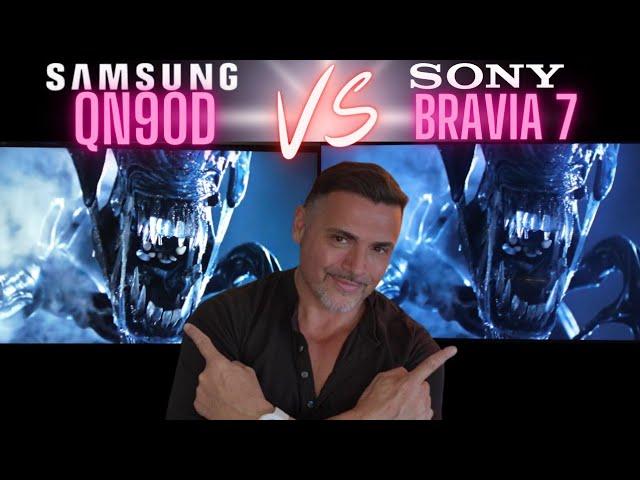 SAMSUNG QN90D VS SONY BRAVIA 7 Mini-Led Battle at 75"