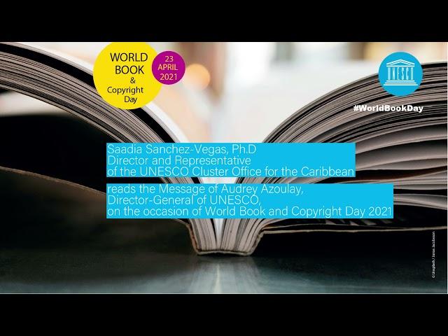 UNESCO Message on World Book and Copyright Day 2021