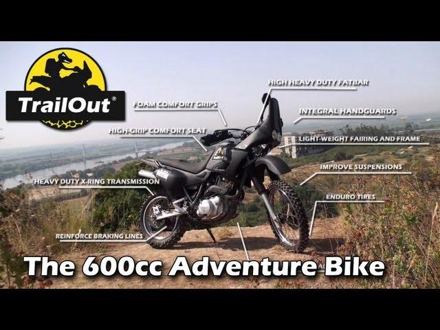 TrailOut 600cc Adventure Bike Teaser