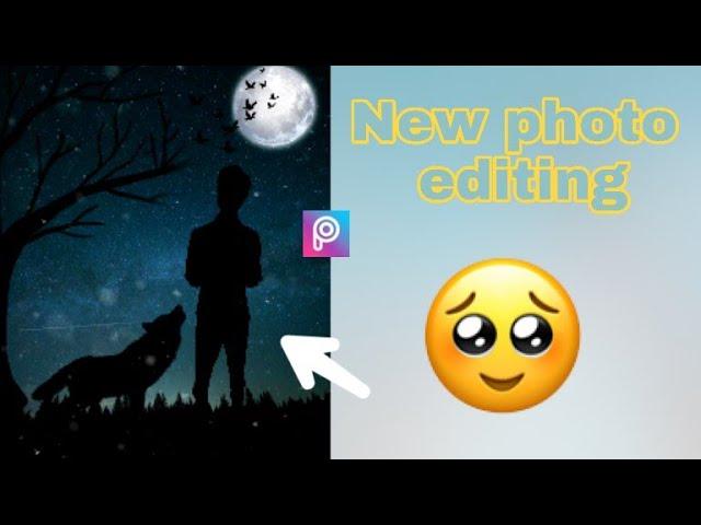 Picsart new latest dark Shadow photo editing tutorial | Karan mandal editz | picsart dark Editing