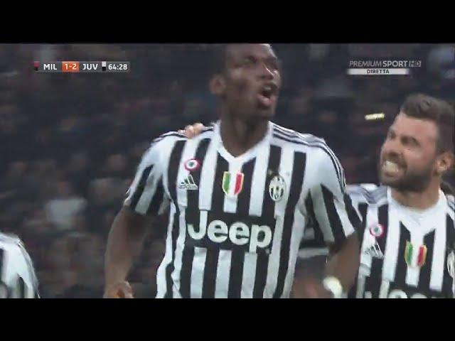 Paul Pogba Amazing Goal VS Milan (AWAY) 09/04/2016 [HD DL LINK]