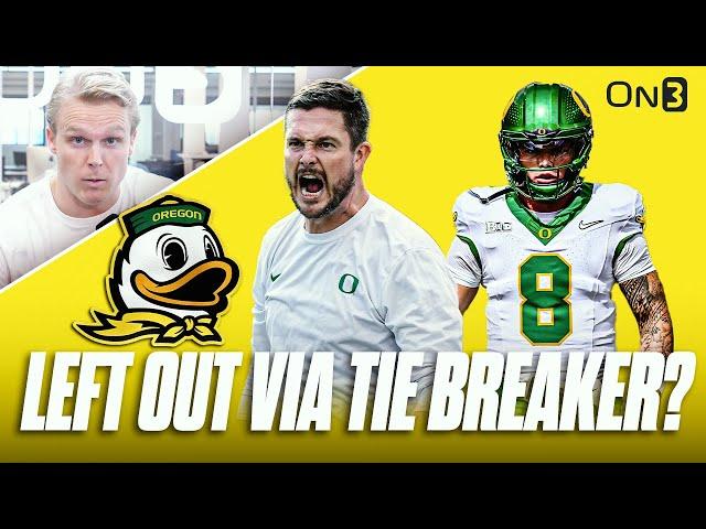 Oregon Ducks Undefeated But STILL Miss Big Ten Title Game? | College Football Playoff Hypothetical