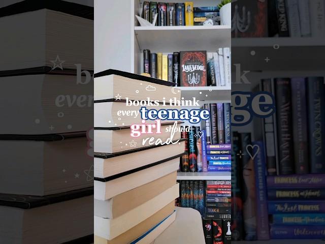 books every teenage girl should read 🫶 #booktube #bookrecommendations