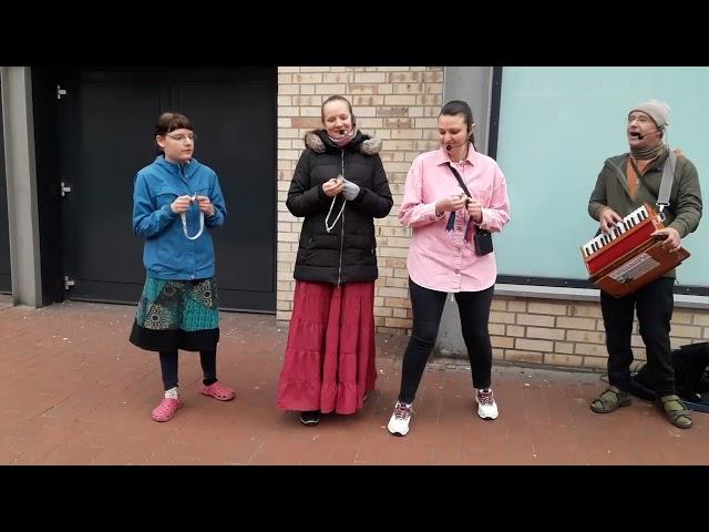 Harinama Sankirtana in Hamburg Altona 2