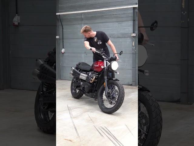 Triumph Scrambler 900 RAW AUDIO - Gorgeous!  #triumph #scrambler