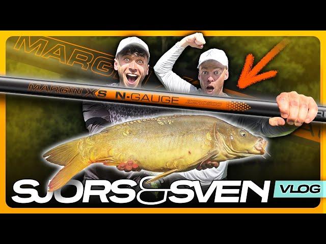 Grote Karpers sleuren op de Nieuwe Vaste Hengel & Win een Mainline Match pakket! | Sjors & Sven Vlog