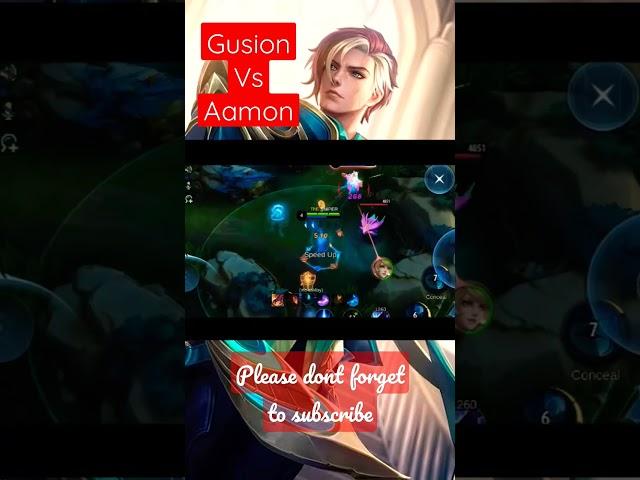 aamon montage | aamon Vs gusion #shorts #mobilelegends #montage #mlbb #aamon #india #indonesia