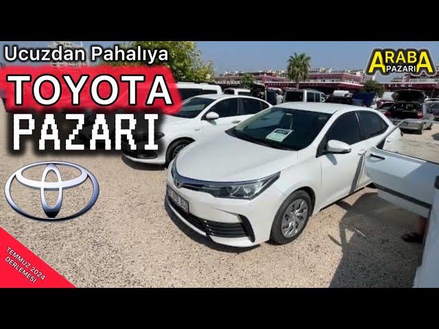 TOYOTA PAZARI ADANA OTO PAZARI SAHİBİNDEN SATILIK TOYOTA OTOMOBİLLER araba pazarı