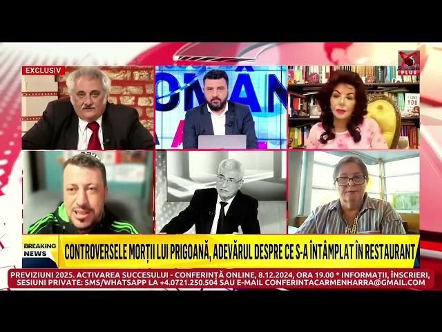 Moartea lui Silviu Prigoană cuprinsă de mister - Dezbatere ROMANIA TV