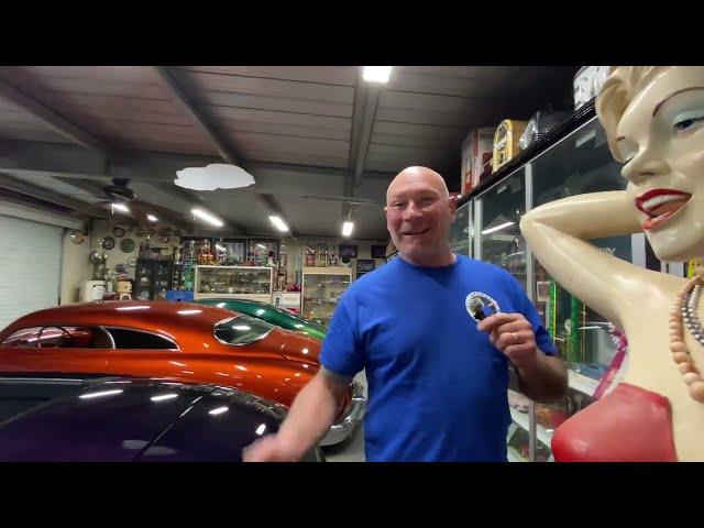 Full Custom Ian Roussel Visits His Origins At Victor's Show Room In Los Angeles 