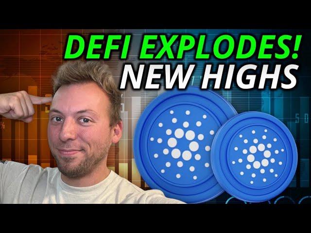 CARDANO ADA - DEFI ECOSYSTEM EXPLODES!!! NEW HIGHS!