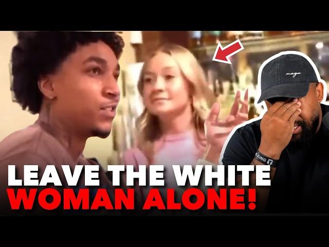 Black Man HARASSES White Women at Bar and Then CRIES VICTIM